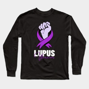 Fighting lupus alone Long Sleeve T-Shirt